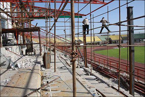 ورزشگاه سردار جنگل امنيت ندارد +عکس