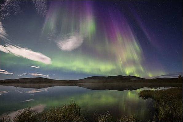 تصاویر شفقهای زیبای قطبی در آسمان/ تأثیرات خروج جرم از تاج خورشید