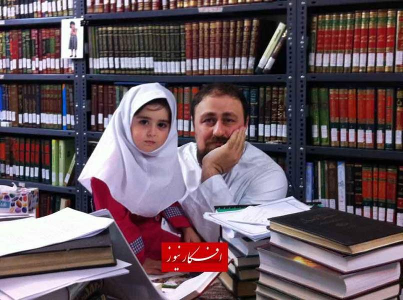 سیدحسن خمینی و دخترش (عکس)