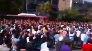تجمع و ناآرامی در اطراف بازار و چند خیابان مرکزی تهران