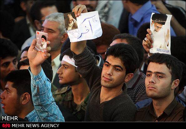 گزارش تصویری/ دیدار جوانان استان خراسان شمالی با رهبر معظم انقلاب