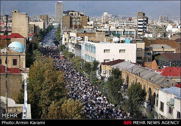 گزارش تصویری/ مراسم دعای عرفه در تهران-1