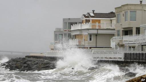 توفان سندی ۵۰ میلیون نفر را در آمریکا تهدید می‌کند