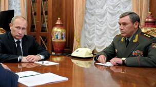 پوتین رییس ستاد مشترک ارتش روسیه را تغییر داد