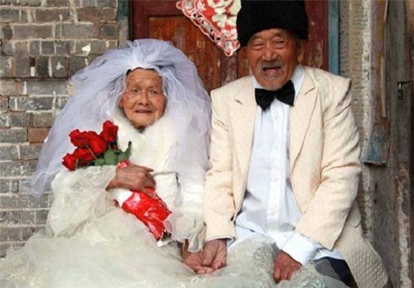 عکس عروسی پس از 88 سال/ عکس