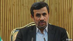 پیام تسلیت احمدی نژاد به مردم آمریکا
