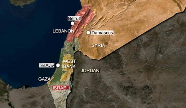 حمله اسرائیل به یک هدف نظامی در مرزهای سوریه و لبنان