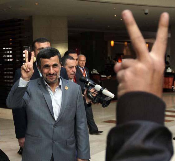رقیب احمدی نژاد در قاهره / عکس