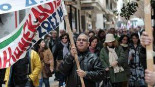 اعتصاب عمومی در یونان علیه سیاست‌های ریاضتی دولت
