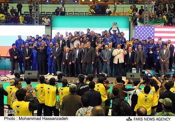 قهرمانی ایران در جام جهانی کشتی آزاد