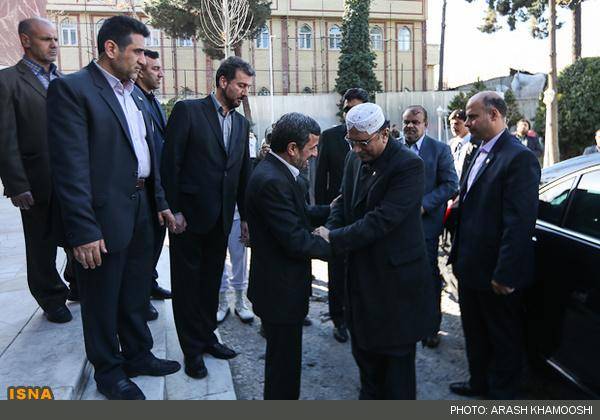 استقبال احمدی‌نژاد از رییس جمهور پاکستان (+عکس)
