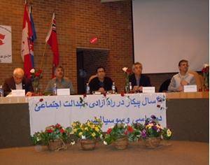 گزارش جشن ۴۲امین سالگرد جنبش فدائیان خلق ایران در تورنتو - کانادا
