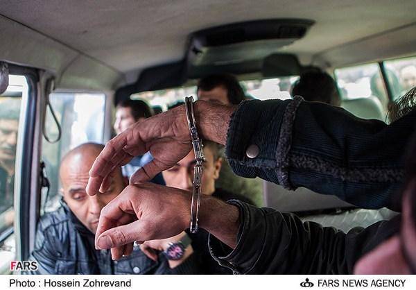 تصاویر / دستگیری اراذل و اوباش شرق تهران