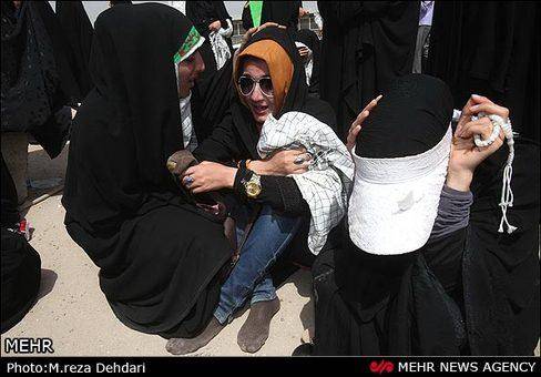 تصاویر: مراسم تبادل 130 شهید دفاع مقدس