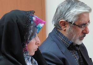 دیدار دو فرزند میرحسین با پدر و مادر، پس از چهار ماه محرومیت از ملاقات