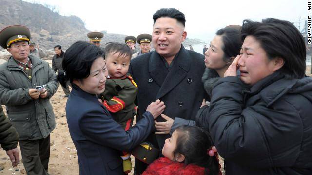 بازدید رهبر کره شمالی از منطقه مرزی بین دو کره (+عکس)