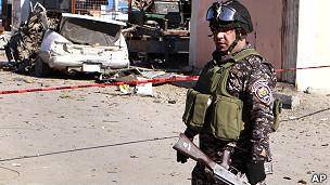 حمله انتحاری به فرماندهی پلیس تکریت در عراق