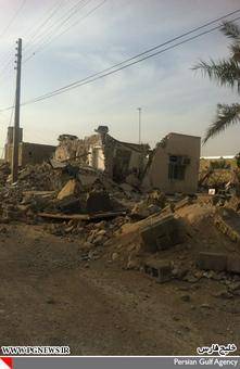 نخستین تصاویر از زلزله مهیب بوشهر