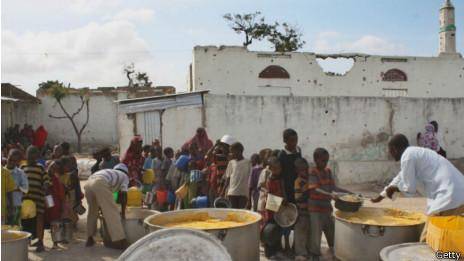 قحطی سومالی ۲۶۰۰۰۰ نفر را کشته است