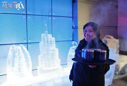 کافی شاپ یخی در دبی (عکس)