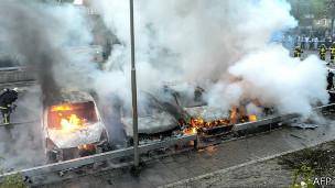 پلیس ضد شورش سوئد در استکهلم مستقر می شود 