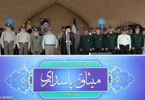 تصاویر / حضور رهبری در دانشگاه امام حسین