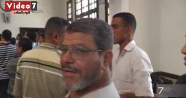حضور مرسي با بدل اش در نماز جمعه/عکس