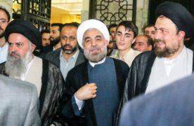 روحانی در مرقد امام خمینی: در برابر شما مردم سر تعظیم فرود می آورم