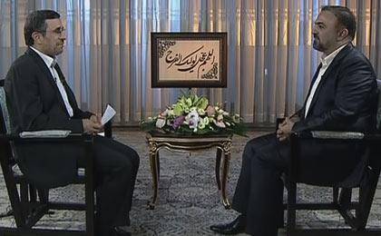 احمدی نژاد در مصاحبه تلویزیونی: مدتی است در بحث هسته ای دخالتی ندارم