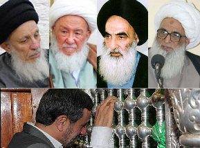 مراجع عراق هم احمدی نژاد را به حضور نپذیرفتند