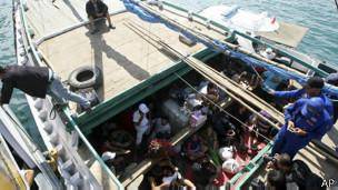 حادثه مرگبار برای 'پناهجویان ایرانی' در آب‌های اندونزی