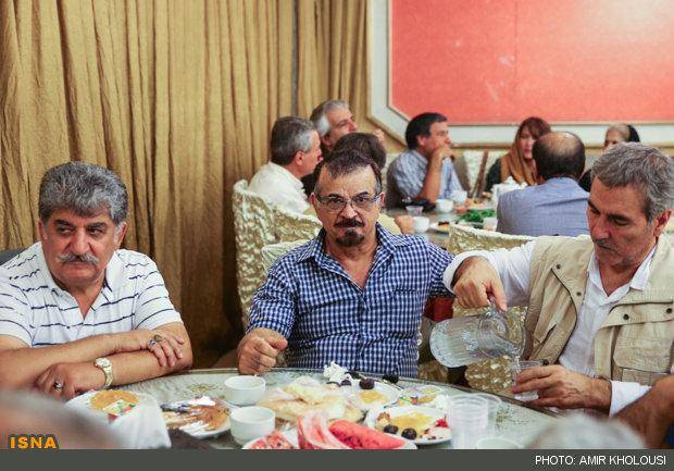 دو بازیگر مشهور در ضیافت افطاری/تصاویر