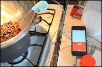 حرارت سنج هوشمند آشپزخانه با آی فن