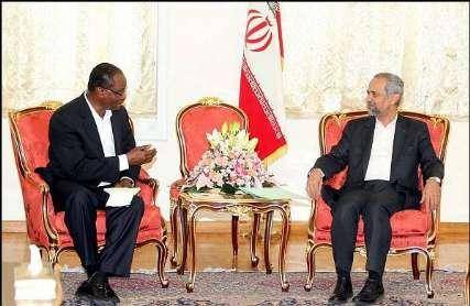 روحانی رئیس دفترش را به دیدار وزیر خارجه سیرالئون فرستاد (+عکس)