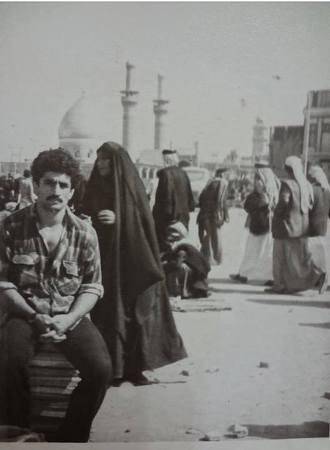 محمد بنا،قبل از جنگ در کربلا/عکس