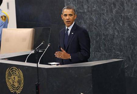 سخنراني مثبت اوباما در سازمان ملل:سخنان رهبر و رييس جمهور ايران مي تواند مبناي تفاهم باشد/جان كري مسوول تعامل با ايران شد/اشاره به مصدق و قربانیان ایرانی سلاح شیمیایی