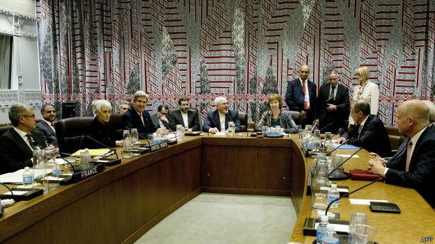مذاکرات وزیران خارجه ایران و 1+5 در نیویورک (عکس)