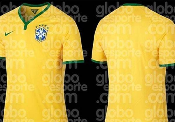 پیراهن برزیل درجام جهانی لو رفت!/عکس