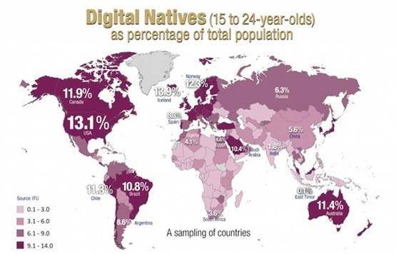 دیجیتال‌ترین کشورهای جهان