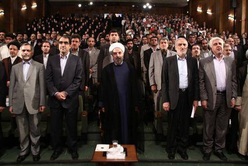 رئیس‌جمهور در دانشگاه تهران