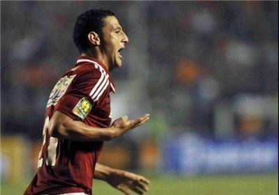 محروميت فوتباليست مصري به خاطر شادي پس از گل+عکس