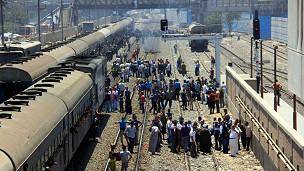حداقل ۲۰ کشته در سانحه قطار مصر