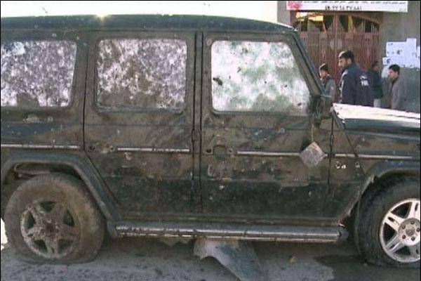 این خودروی ضدگلوله جان مقام افغان را نجات داد (+عکس)