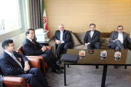 دیدار ظریف و معاون وزیر خارجه چین در ژنو