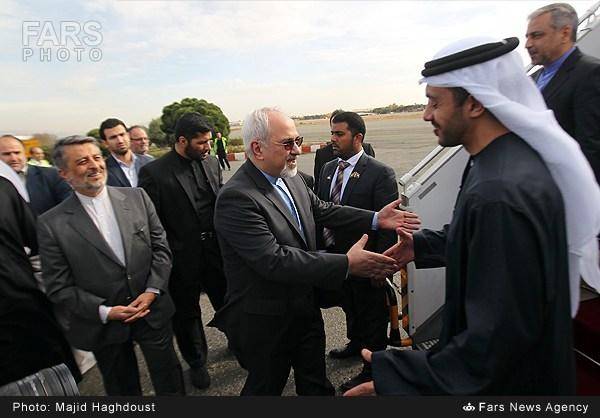 ورود وزیر امور خارجه امارات به تهران/تصاویر
