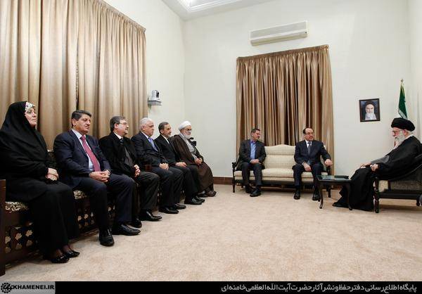 رهبری در دیدار نخست وزیر عراق: هیچ مانعی در پیشبرد روابط با بغداد وجود ندارد (+عکس)