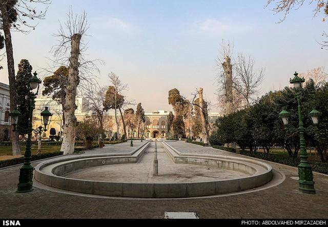 بازدید رییس میراث فرهنگی و گردشگری از کاخ گلستان (عکس)