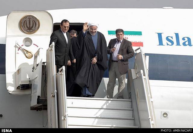 سفر روحانی به خوزستان (عکس)