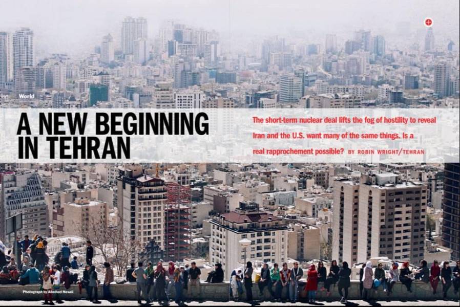 تصویر مجله تایم از تهران (+عکس)
