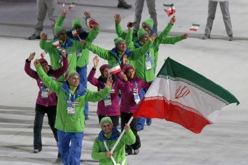 روزنما : رژه کاروان ایران در المپیک سوچی